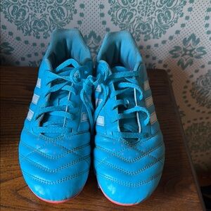 Adidas Size 7 Turquoise Soccer Cleats